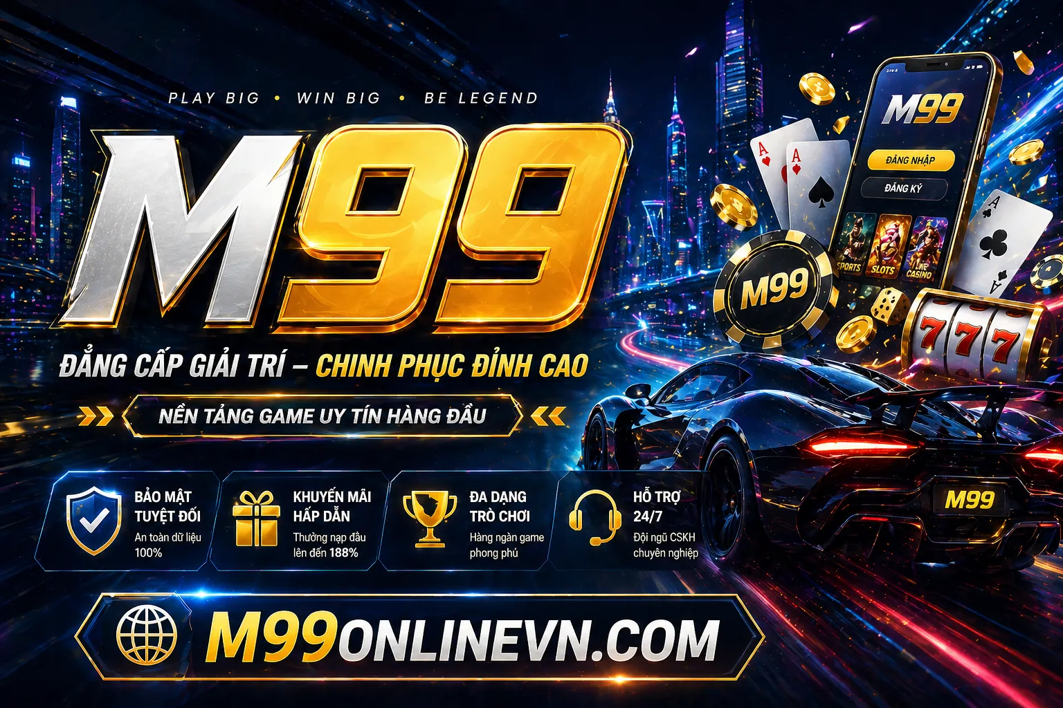 Banner kêu gọi tải ứng dụng GA888 Login với các ưu đãi đặc biệt